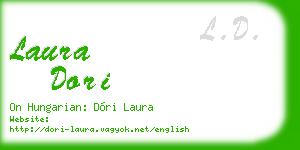 laura dori business card
