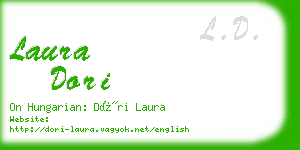 laura dori business card